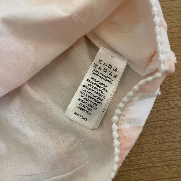 Baby Girl's Joie Size 24M Gingham Woven Swiss Dot Top Headband Set - Picture 6 of 7